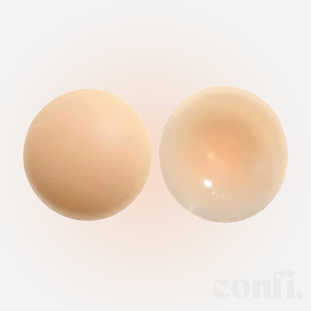 Self-Adhesive Nipple Cover in Beige
